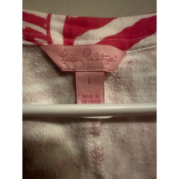 Lilly Pulitzer Estrada Shift Dress Capri Pink Yacht Sea Size Large Sleeveless - Picture 3 of 10